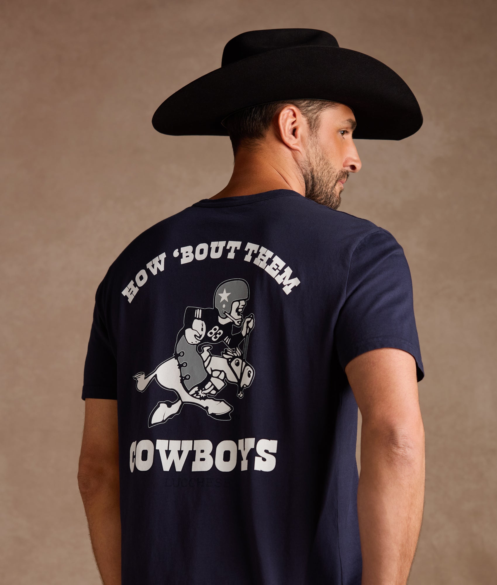 Cowboy Joe Tee :: Navy - Image 9