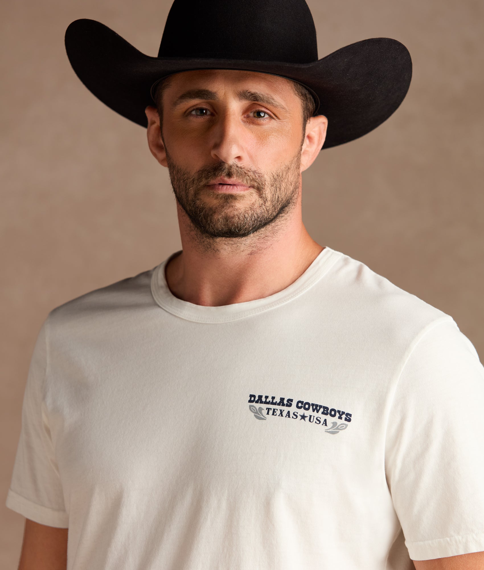 Retro Cowboys Tee :: White - Image 11