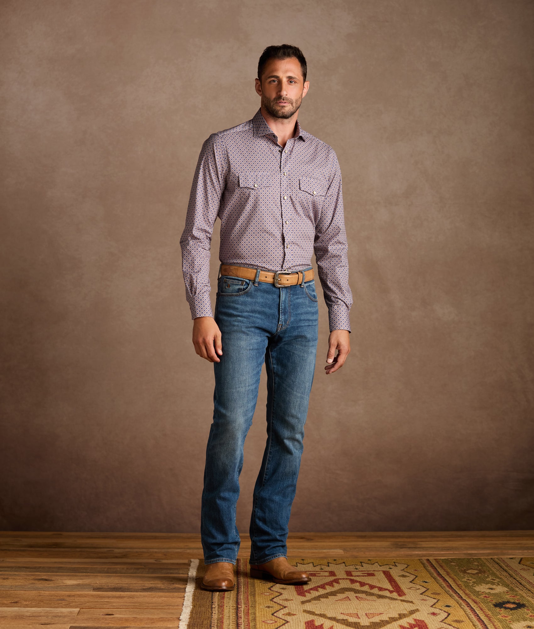 El Paso Modern Fit :: Purple - Image 2