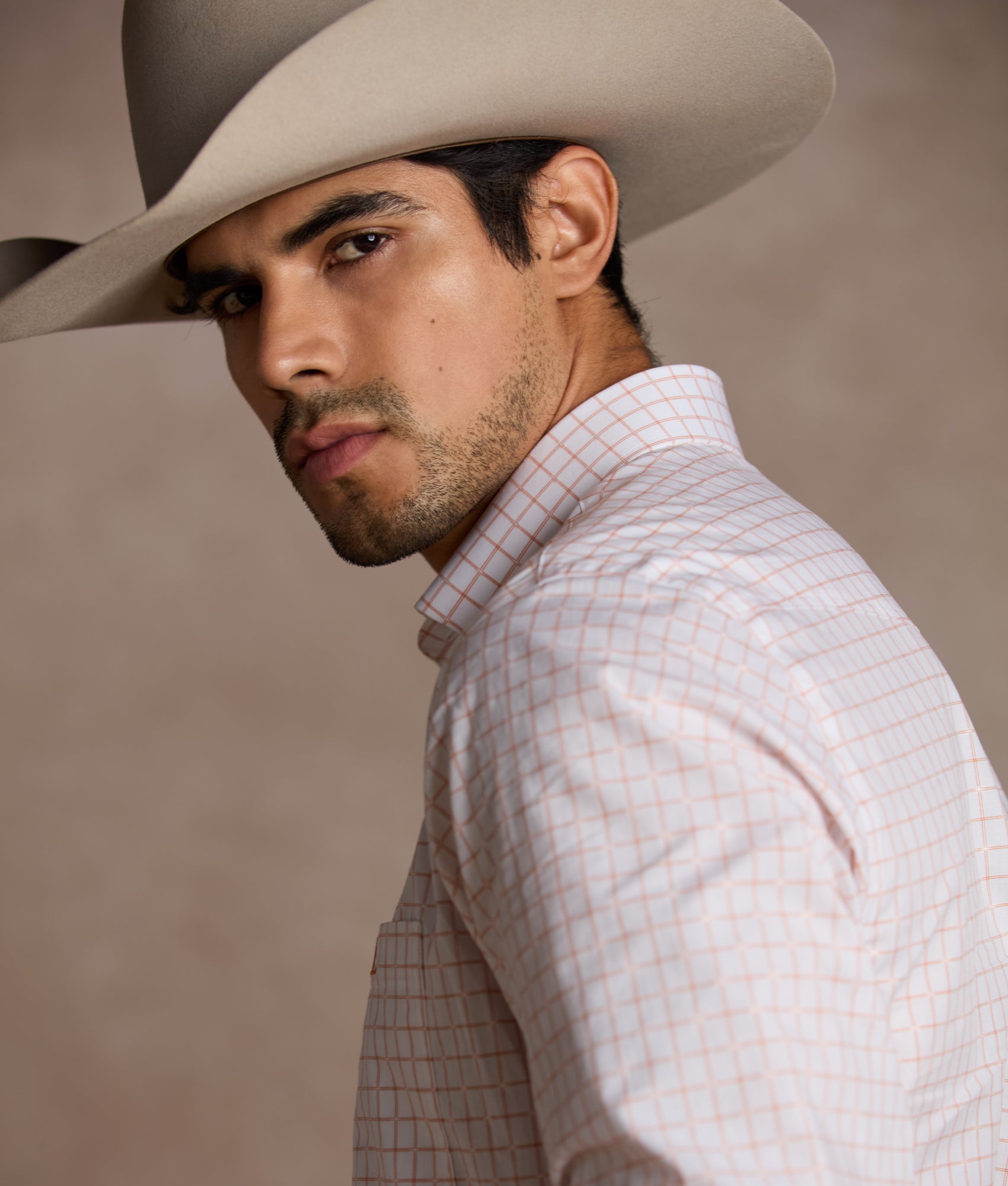 San Antonio Tailored Fit :: Burnt Orange/White - Image 11