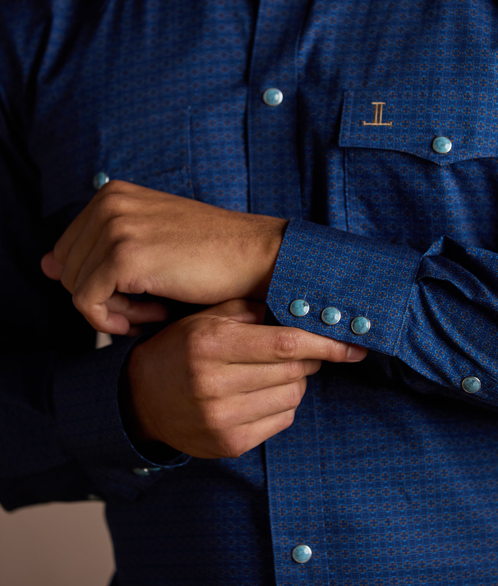 El Paso Cowboy Fit :: Dark Blue - Image 7