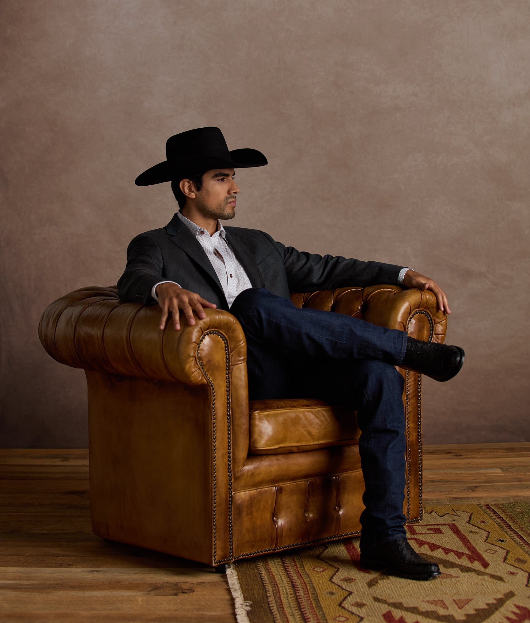 Lucchese Sport Coat :: Teal - Image 11