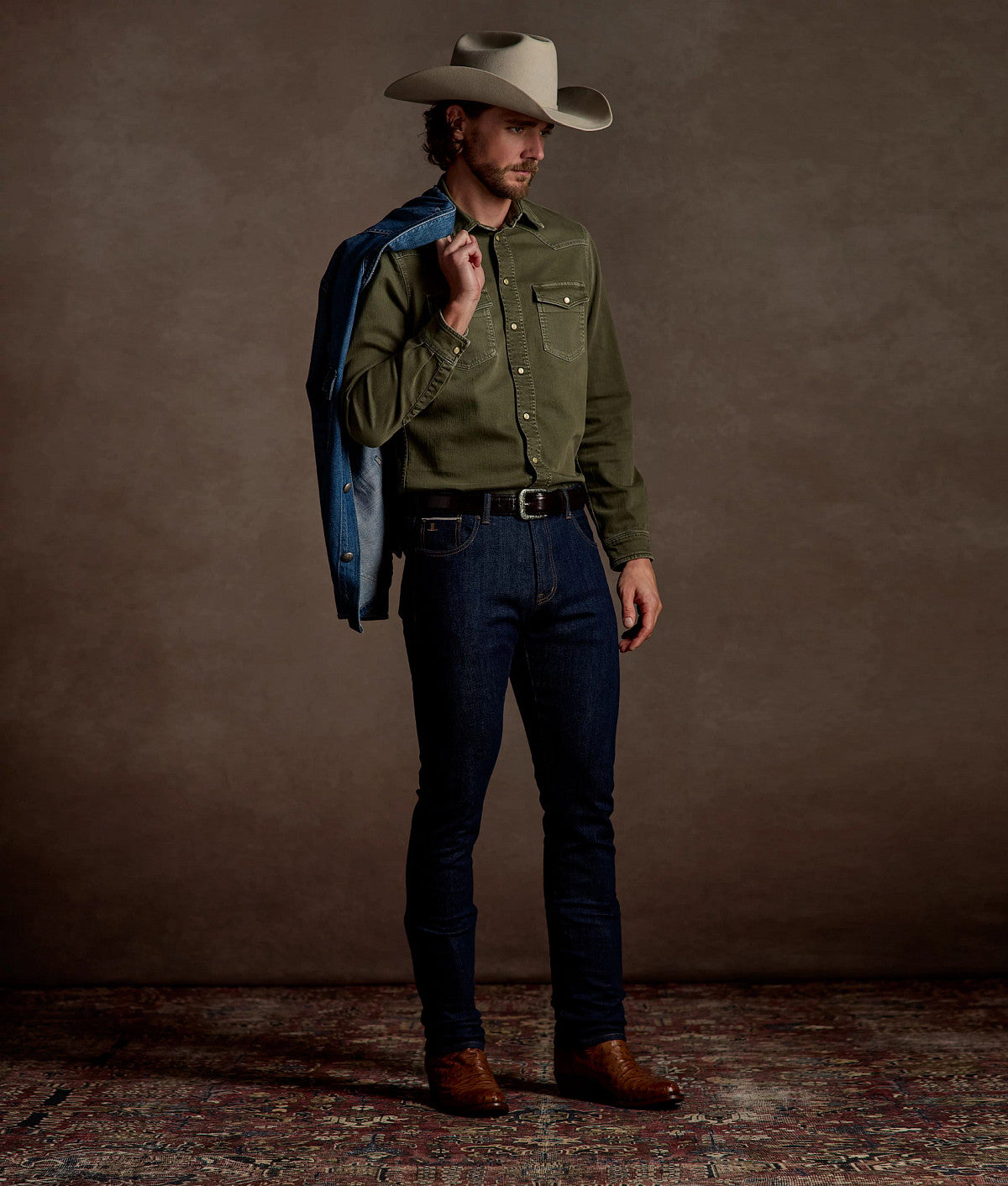 Luke :: Barnwood + Tan - Image 2