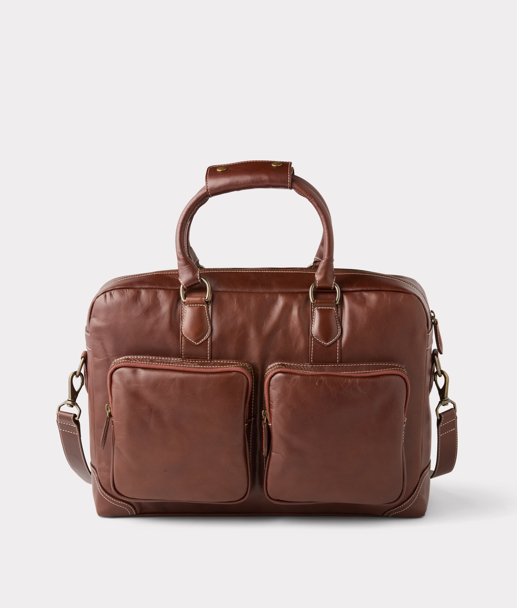 Everyday Briefcase :: Brown - Image 2