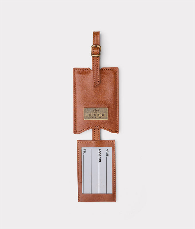 Cosimo Luggage Tag :: Cognac - Image 2