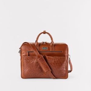 Exotic Cosimo Briefcase :: Barnwood