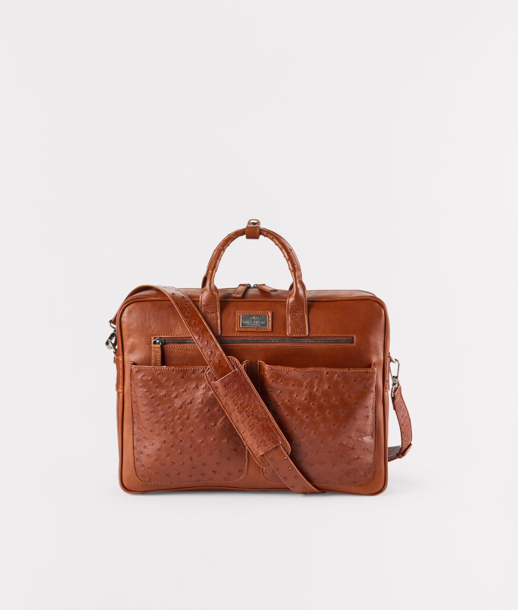 Exotic Cosimo Briefcase :: Barnwood