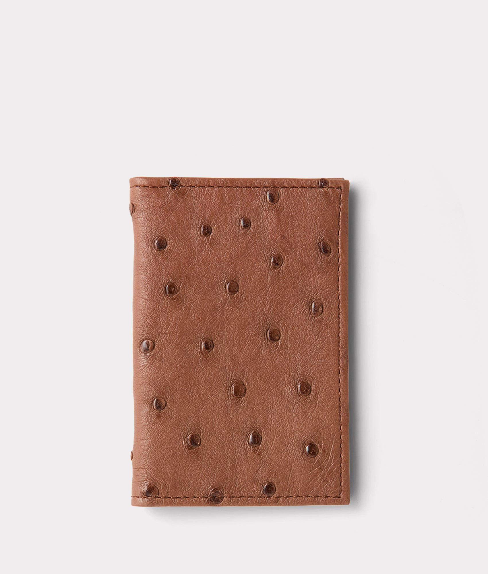 Bifold Wallet – Ostrich :: Sienna