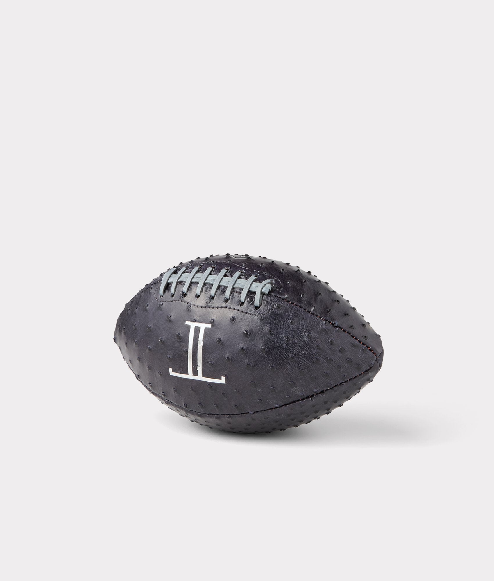 Lucchese Ostrich Football :: Navy - Image 3