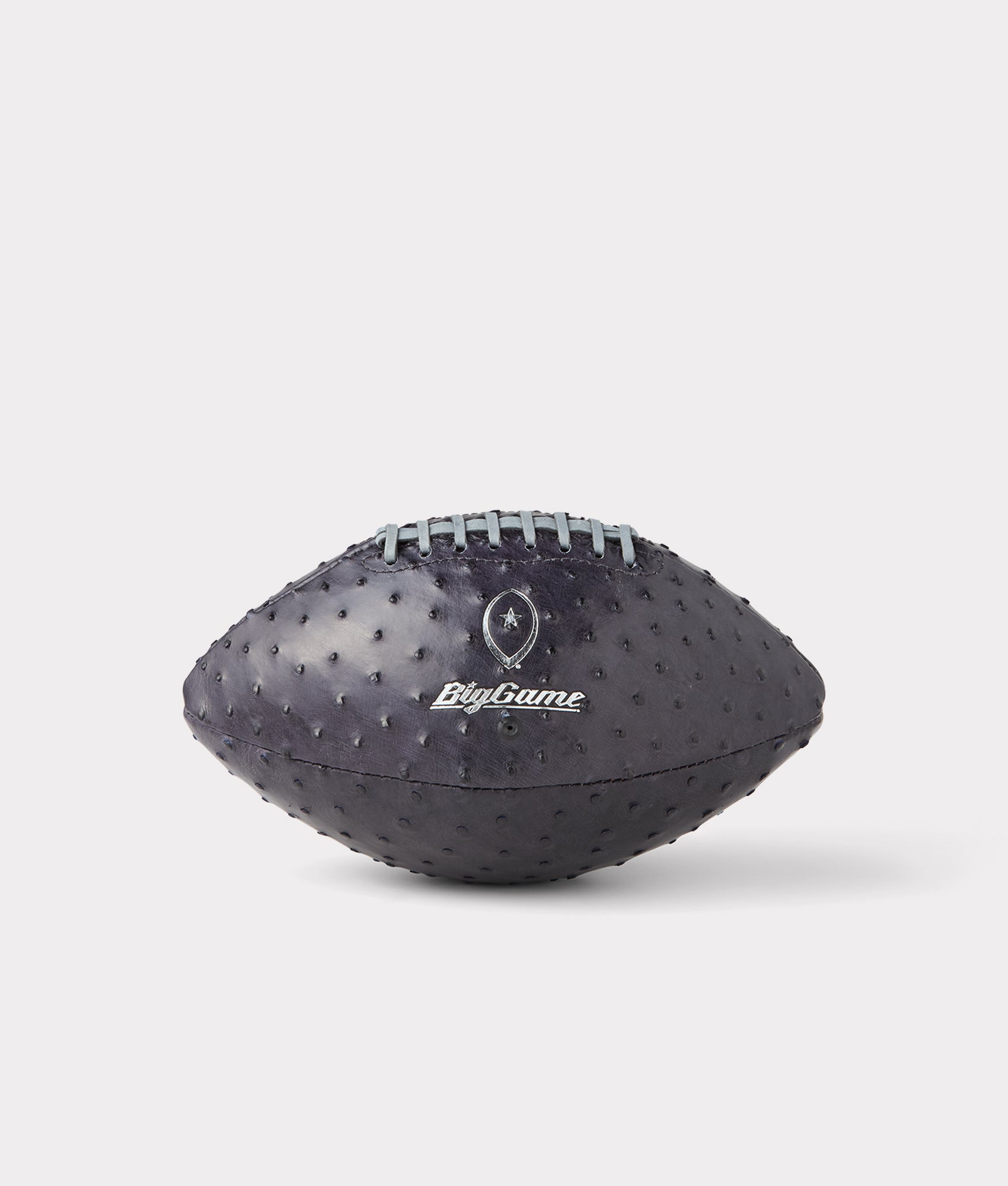 Lucchese Ostrich Football :: Navy - Image 4
