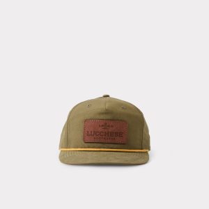 Slouch Patch Cap :: Olive