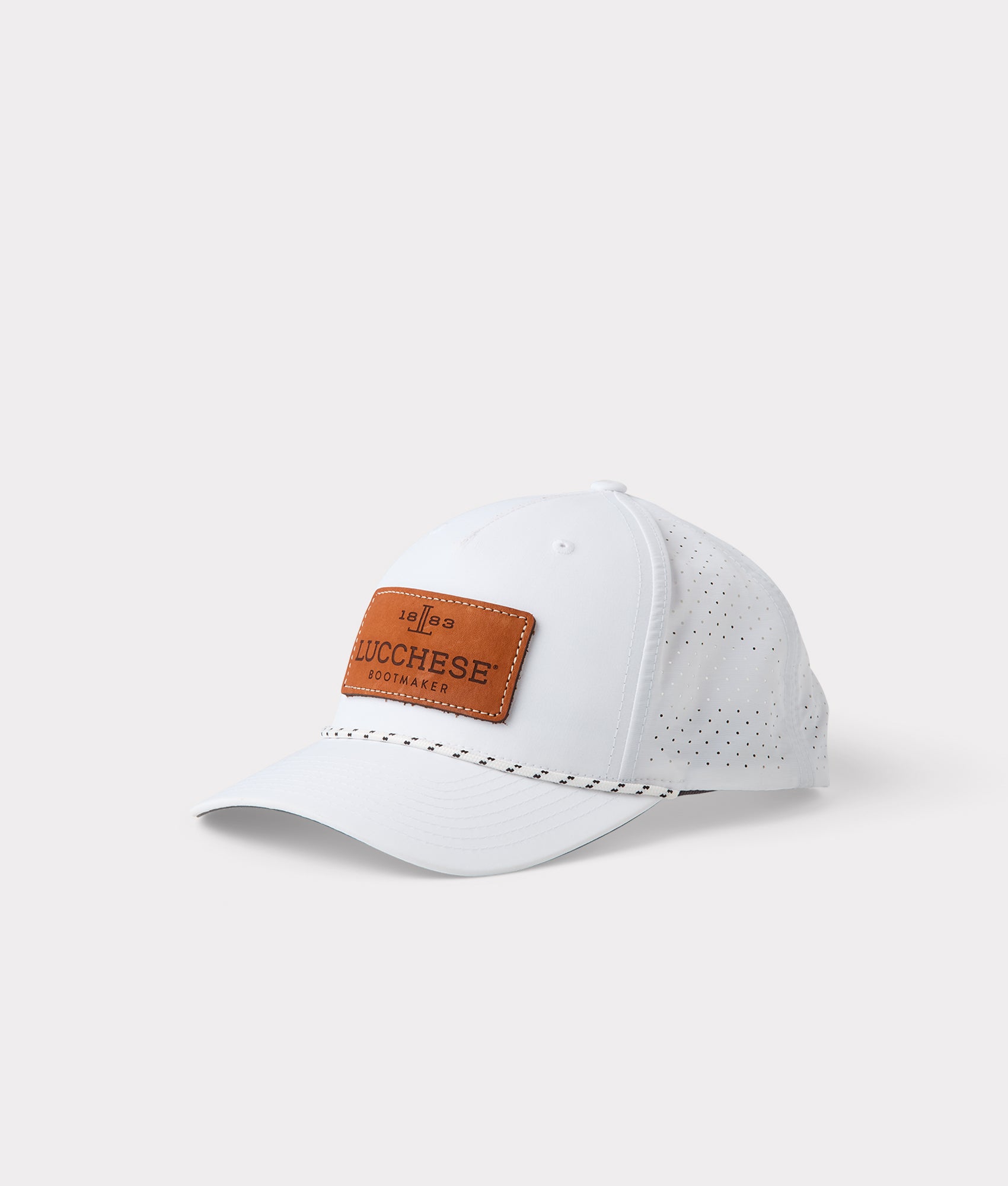 Sport Rope Patch Cap :: White - Image 2