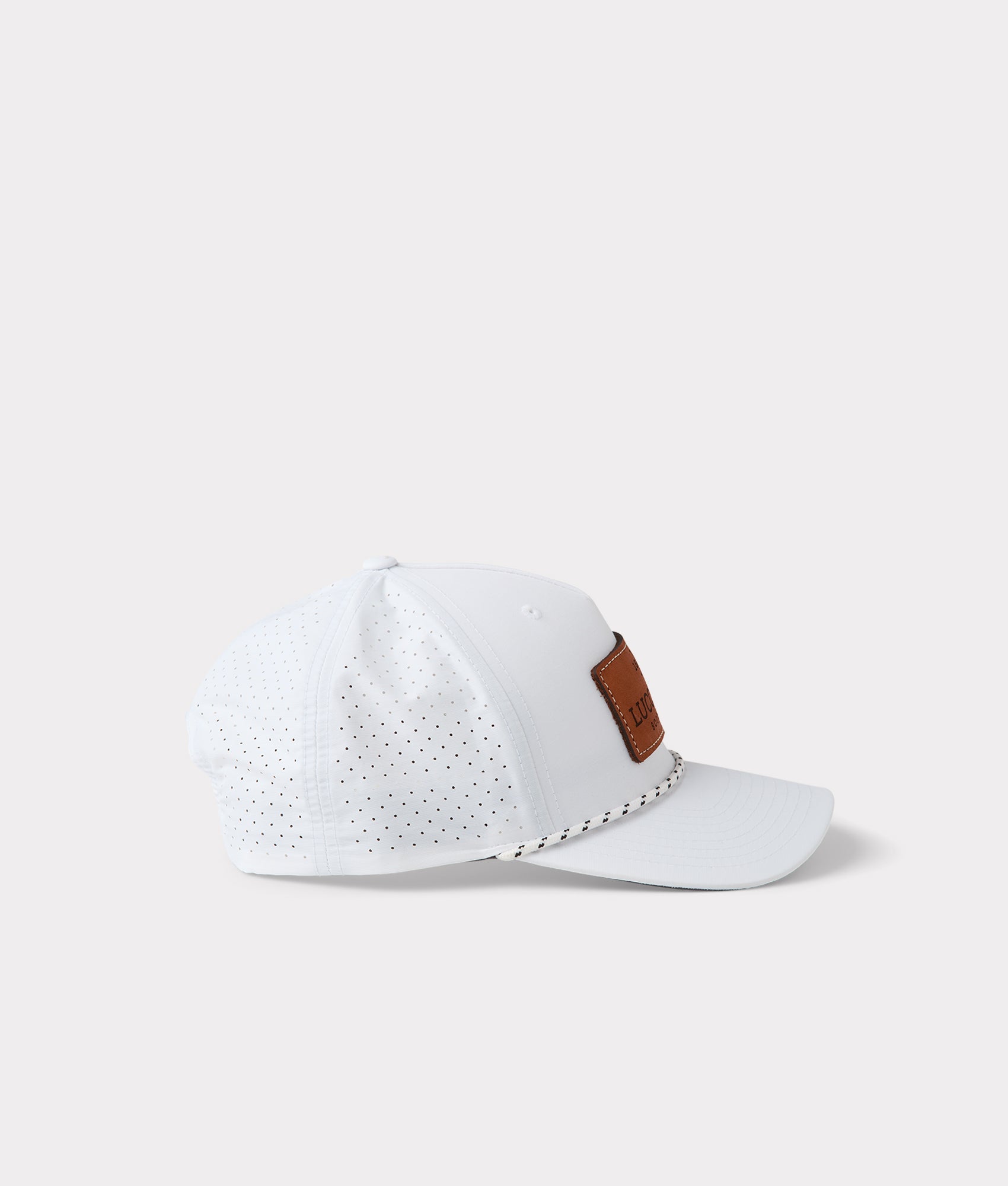 Sport Rope Patch Cap :: White - Image 5