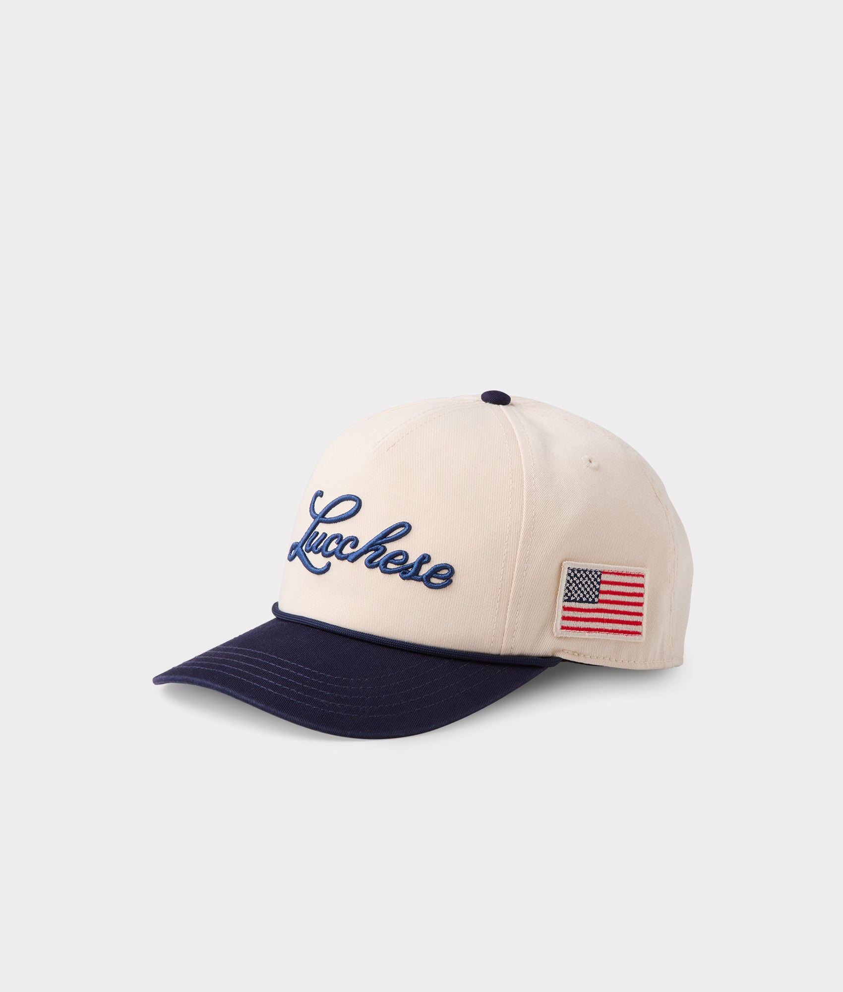 250 Cap :: Navy/White - Image 4