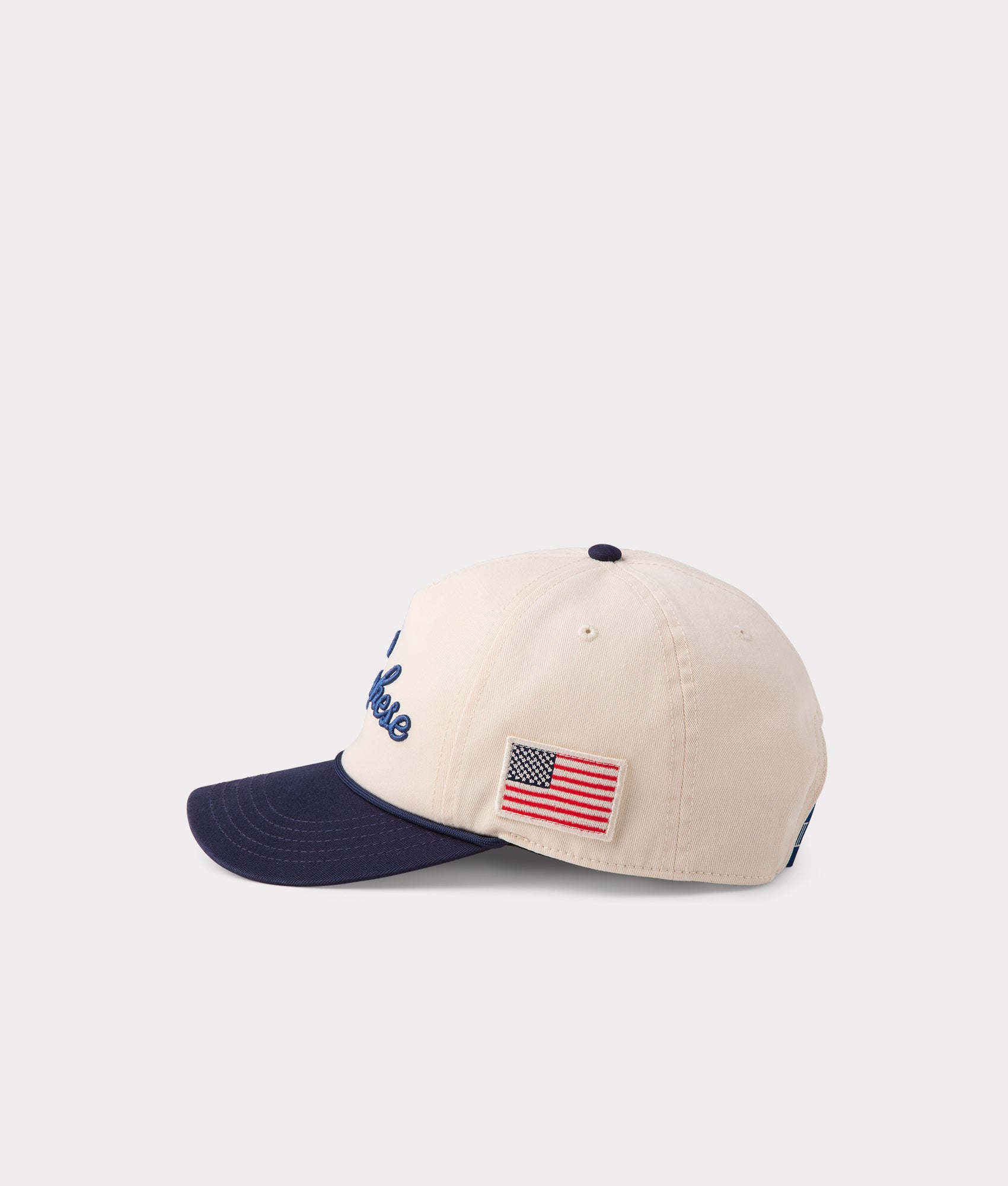 250 Cap :: Navy/White - Image 2
