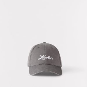 Script Dad Cap :: Grey