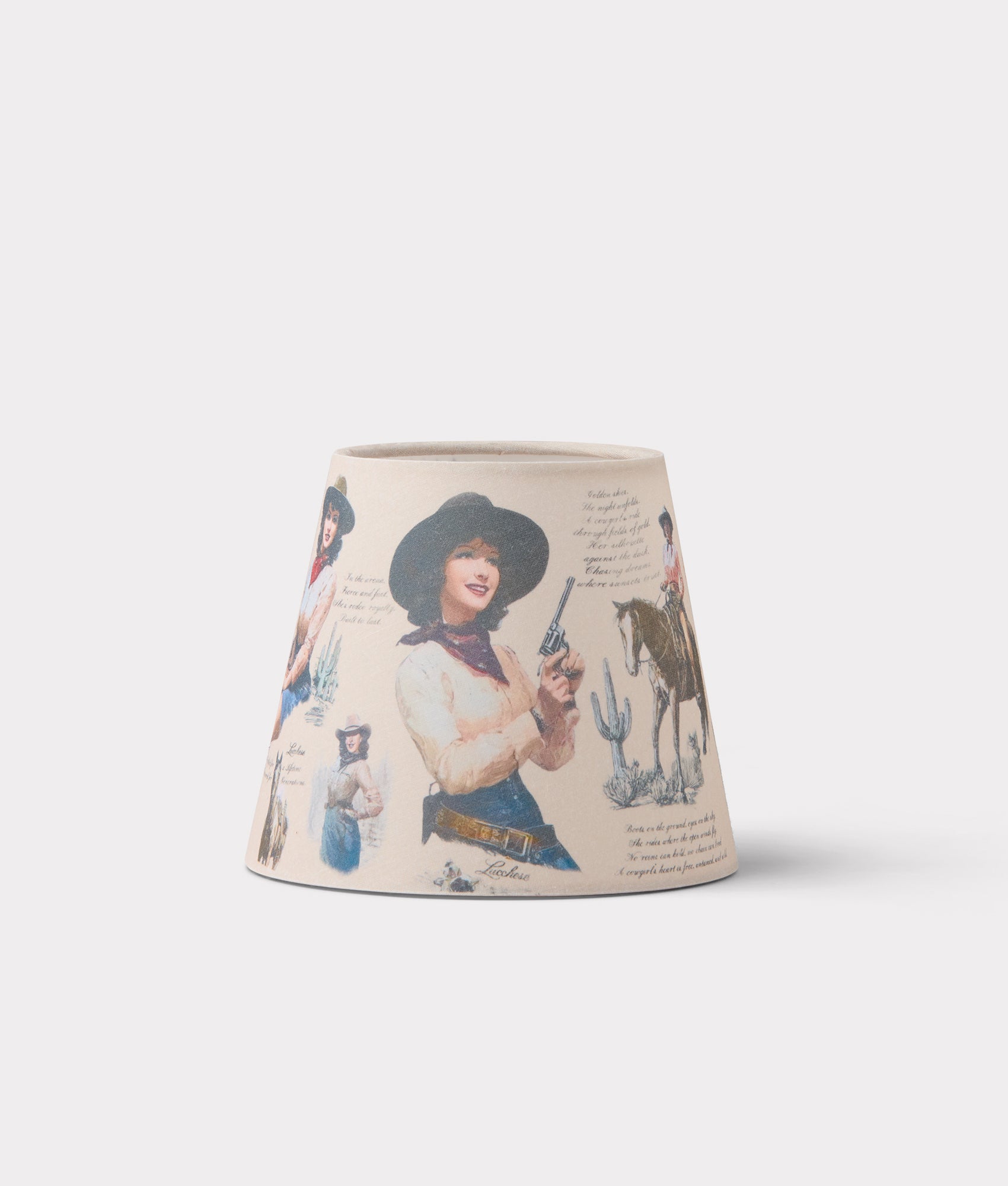 Vintage Lampshade :: Ivory