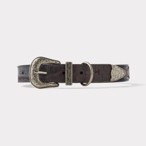 Exotic Dog Collar :: Black Cherry