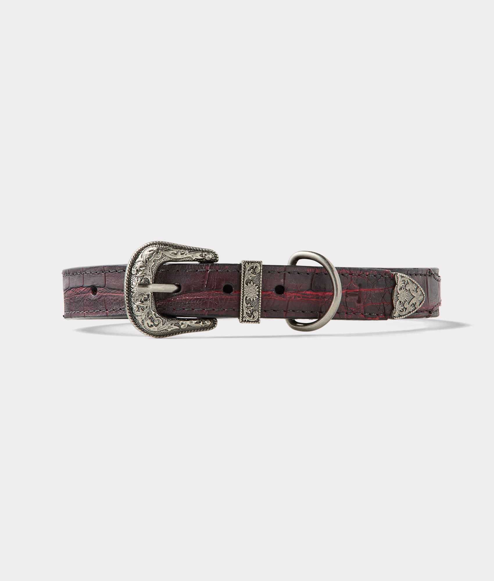 Exotic Dog Collar :: Black Cherry - Image 11