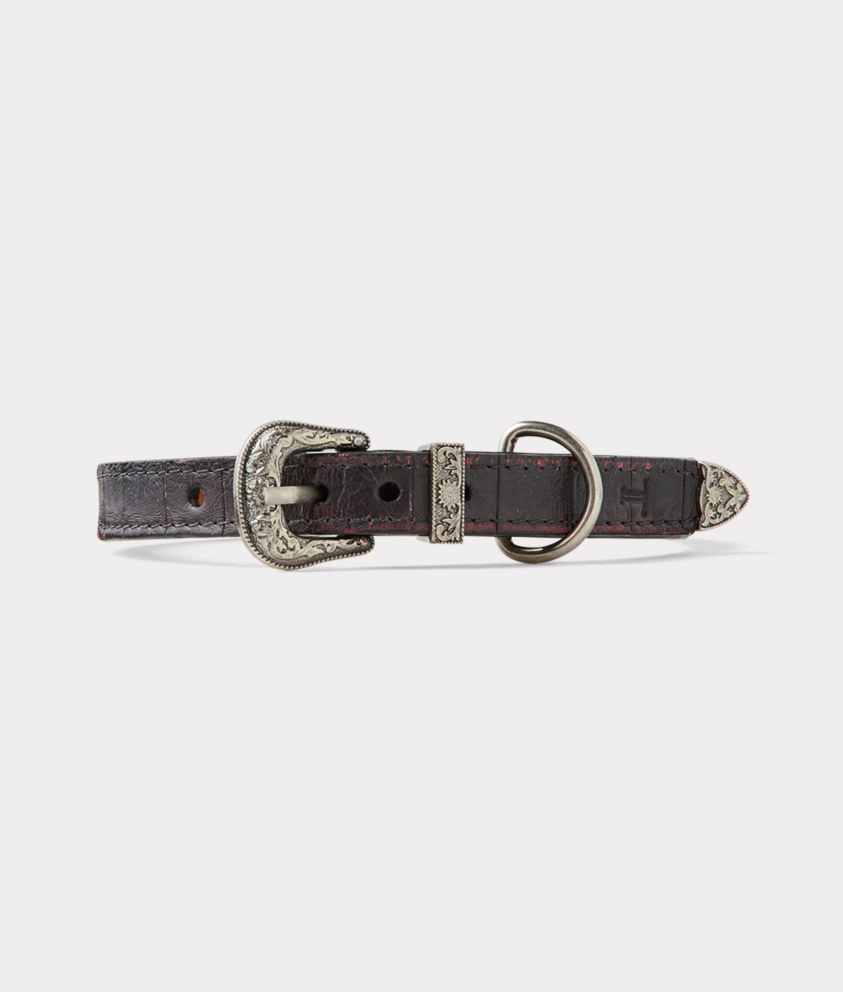 Exotic Dog Collar :: Black Cherry - Image 7