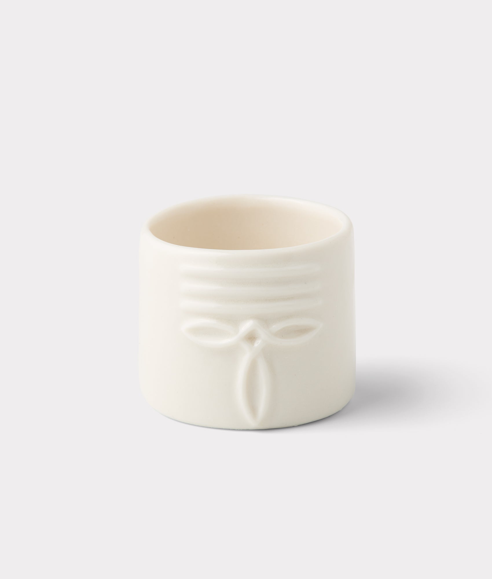 Stackable Medallion Espresso Cup :: Natural - Image 2