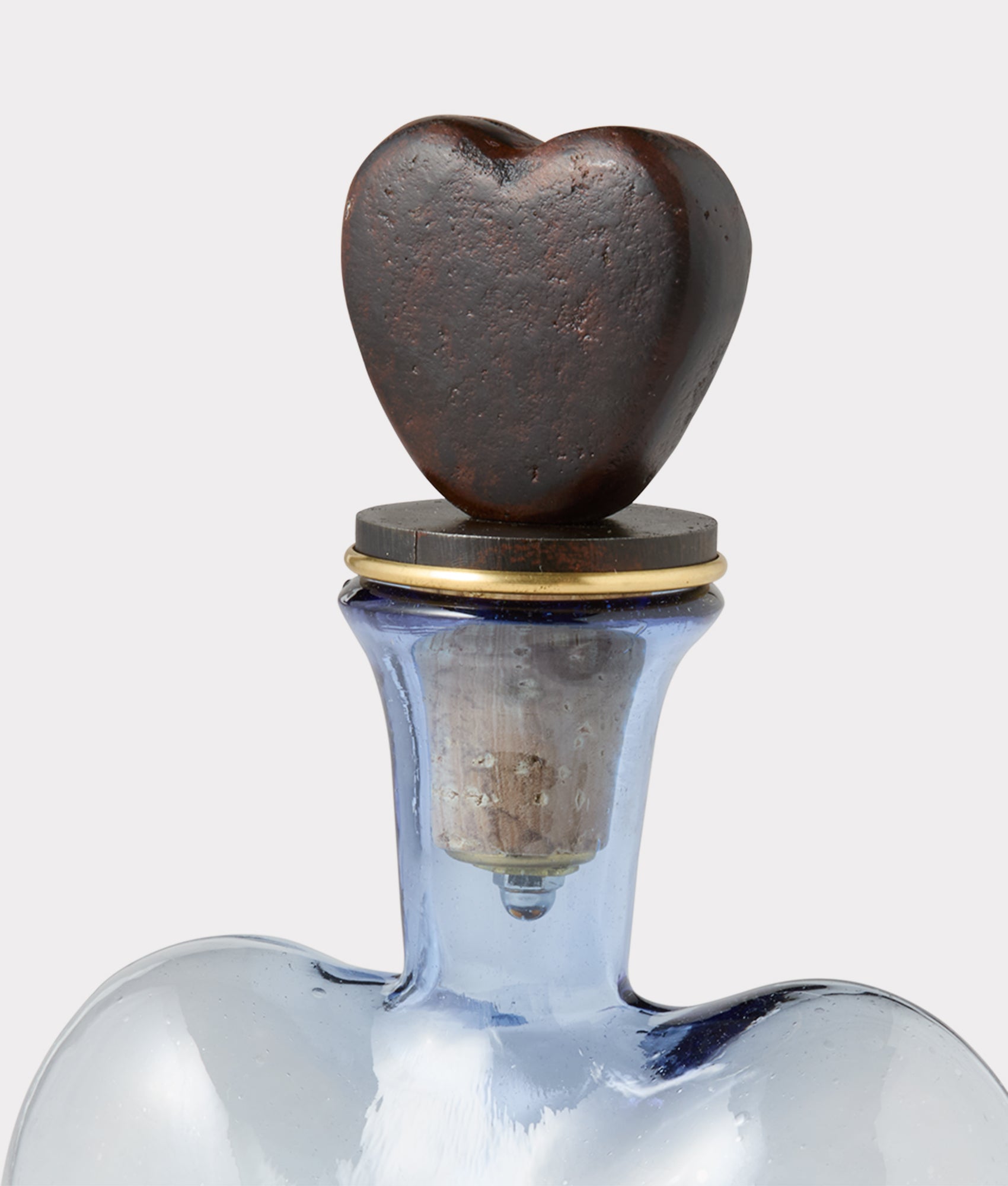 Azalea Heart Decanter :: Blue - Image 5