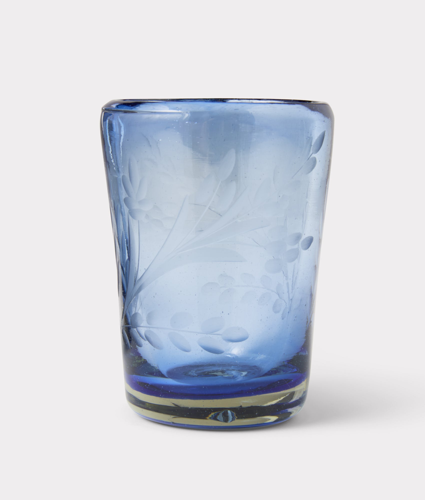 Azalea Drinking Glass :: Blue