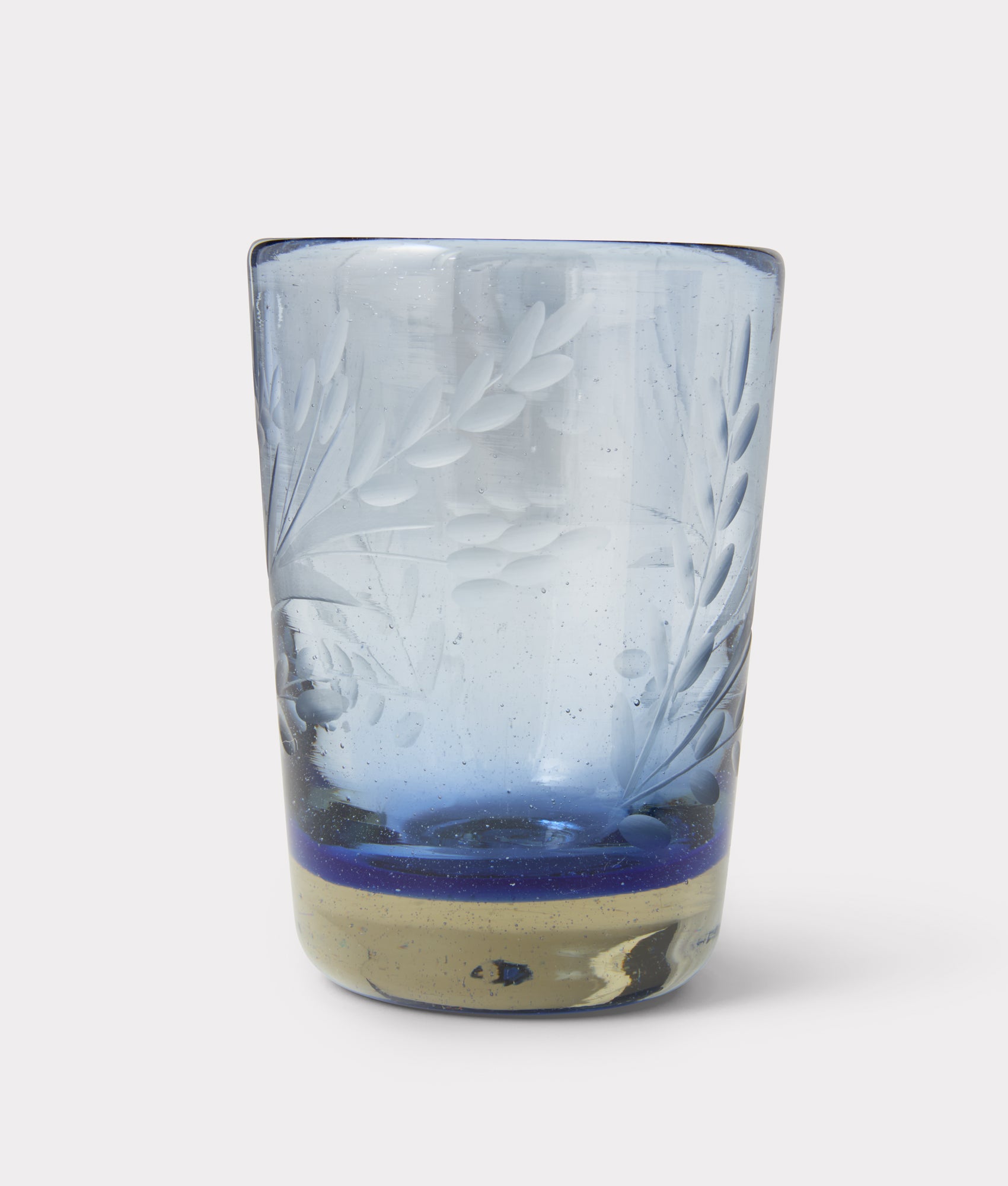Azalea Drinking Glass :: Blue - Image 5