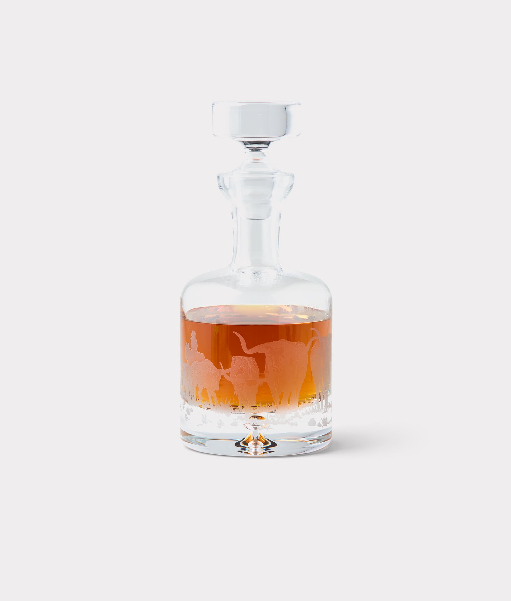 Stampede Decanter :: Crystal - Image 3