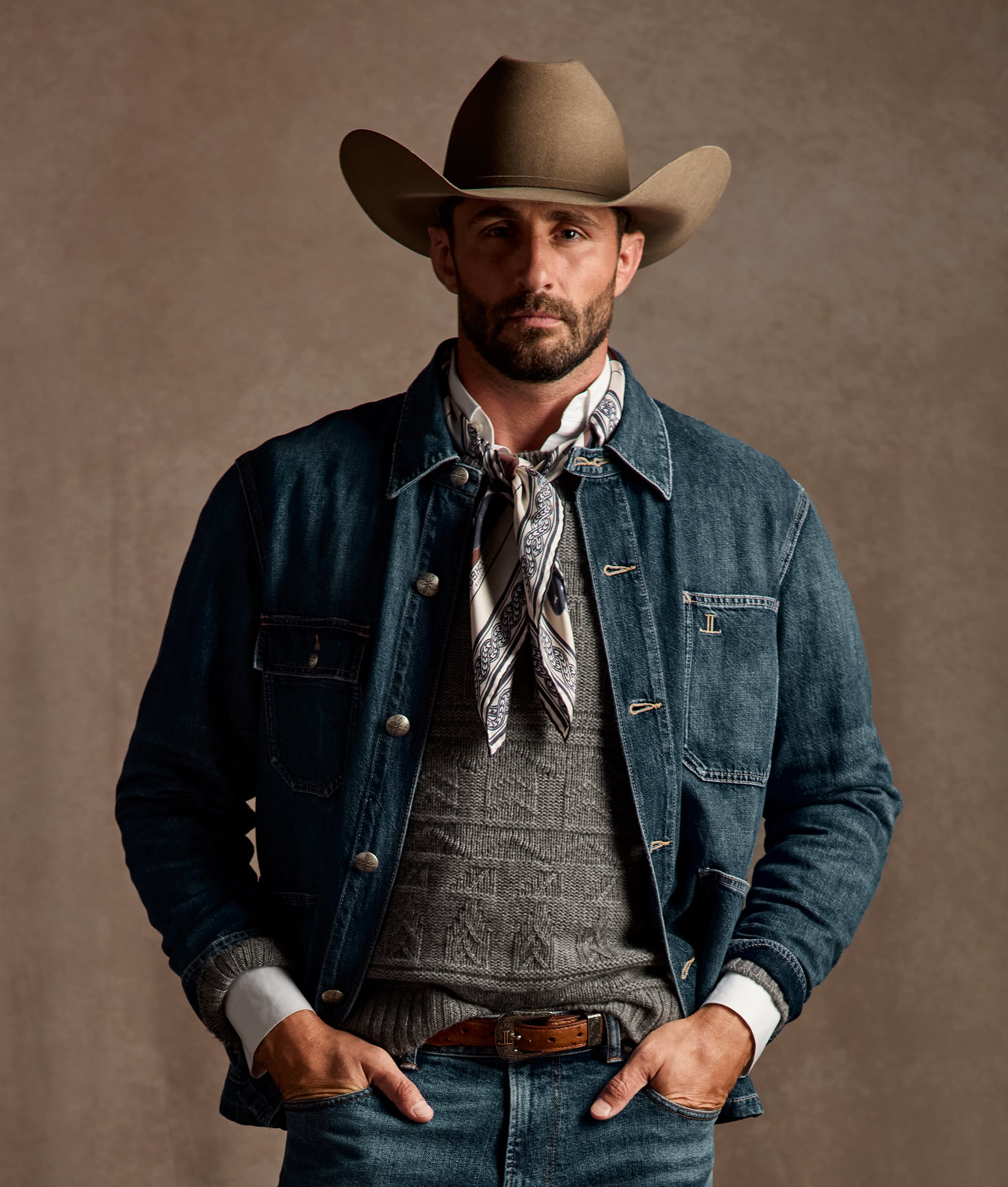 Wyatt Chore Coat :: Dusty Trail - Image 2