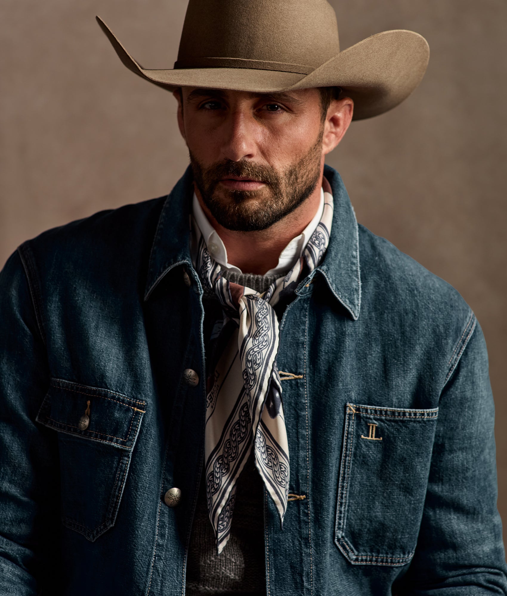Wyatt Chore Coat :: Dusty Trail - Image 6