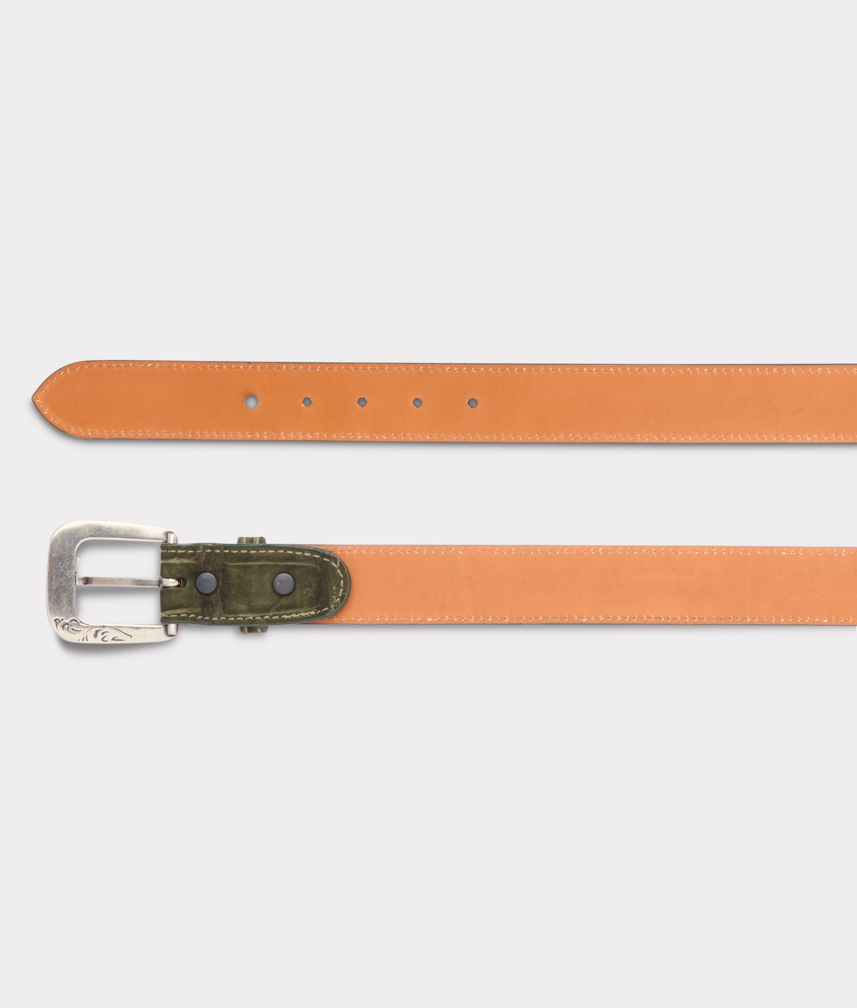 Big Ole Al Belt :: Olive - Image 4