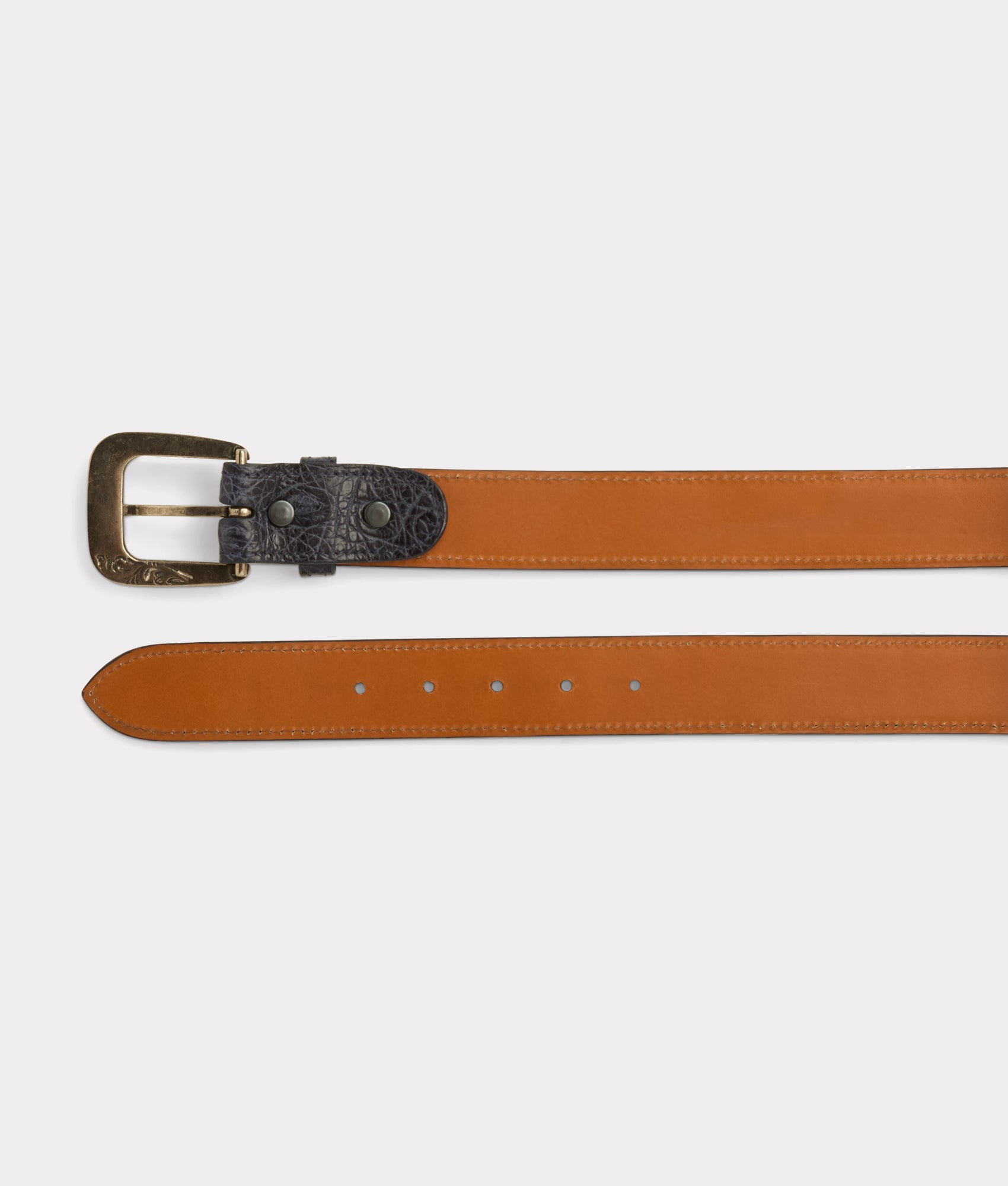 Ultra Belly Caiman :: Navy - Image 3