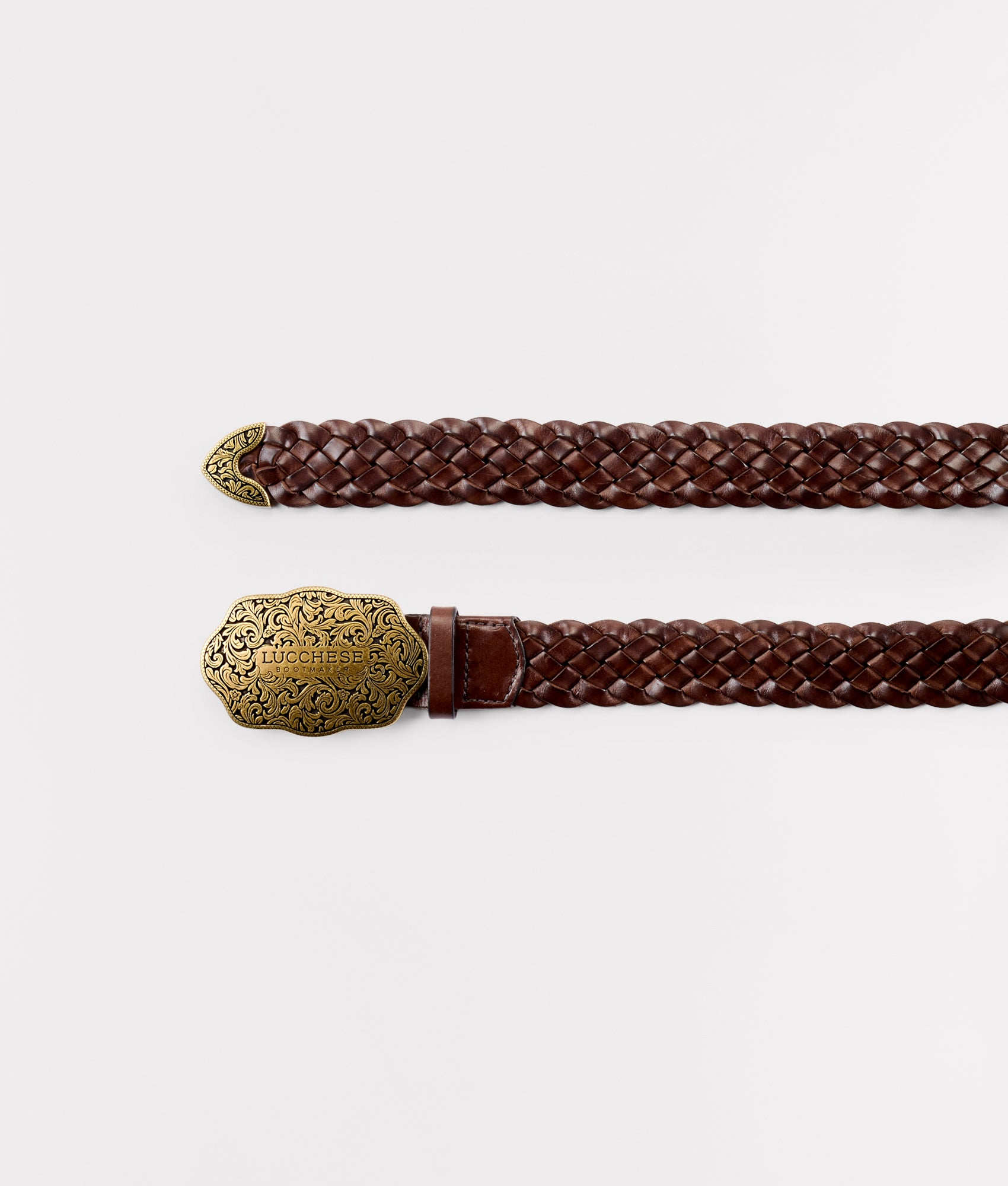 Freya Trophy Buckle Belt :: Brown - Image 2