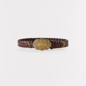 Freya Trophy Buckle Belt :: Brown