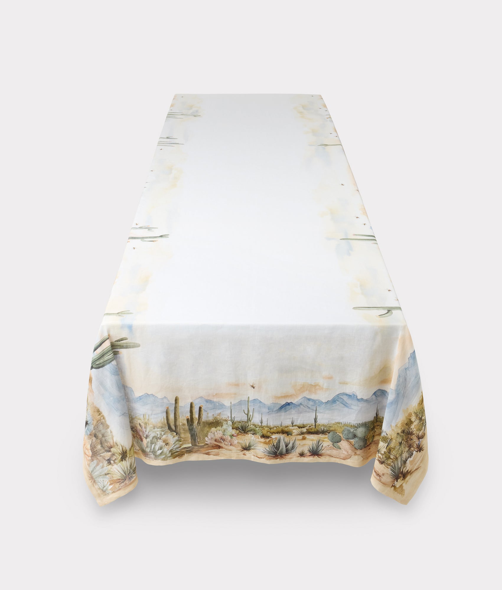 Sonoran Silhouettes Tablecloth - Large :: Green - Image 5