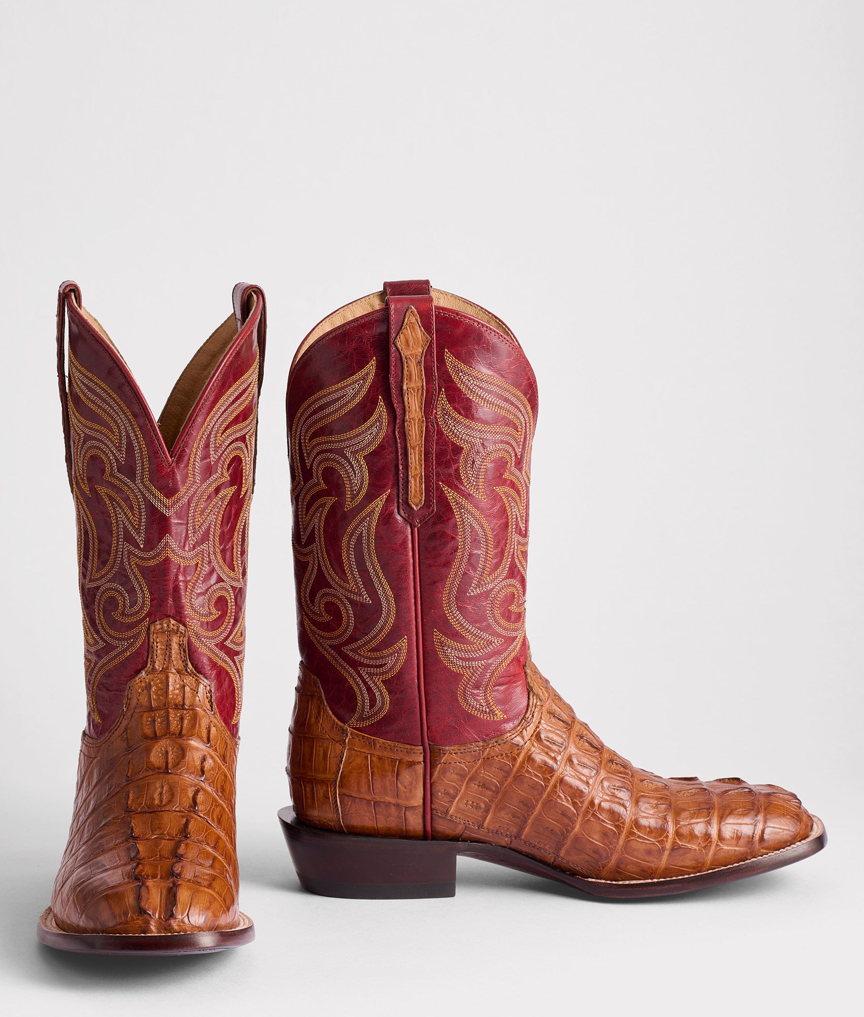 Hendrik :: Tan Burnished + Red - Image 2