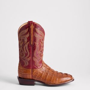 Hendrik :: Tan Burnished + Red