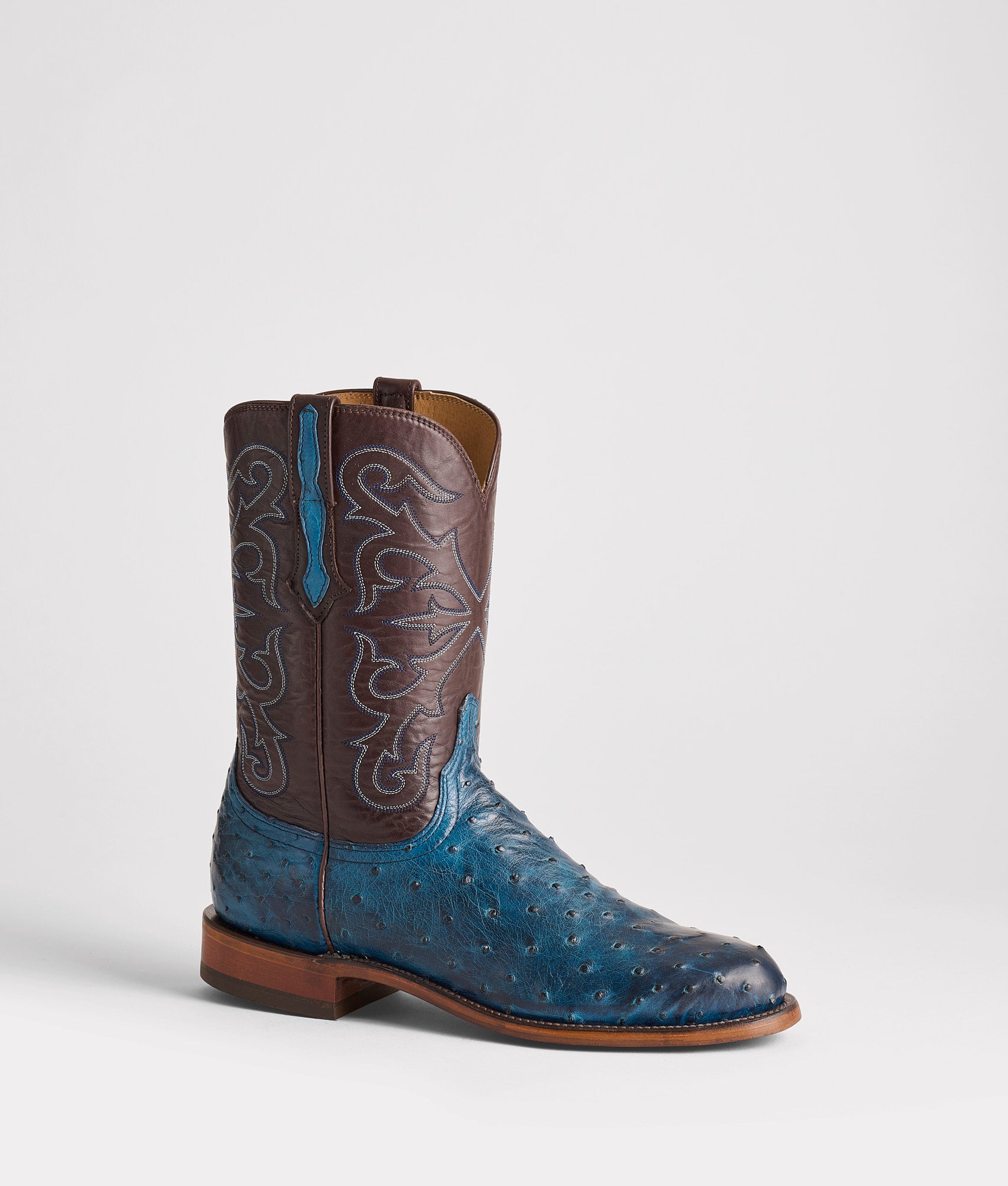 Hudson :: Navy + Chocolate - Image 3