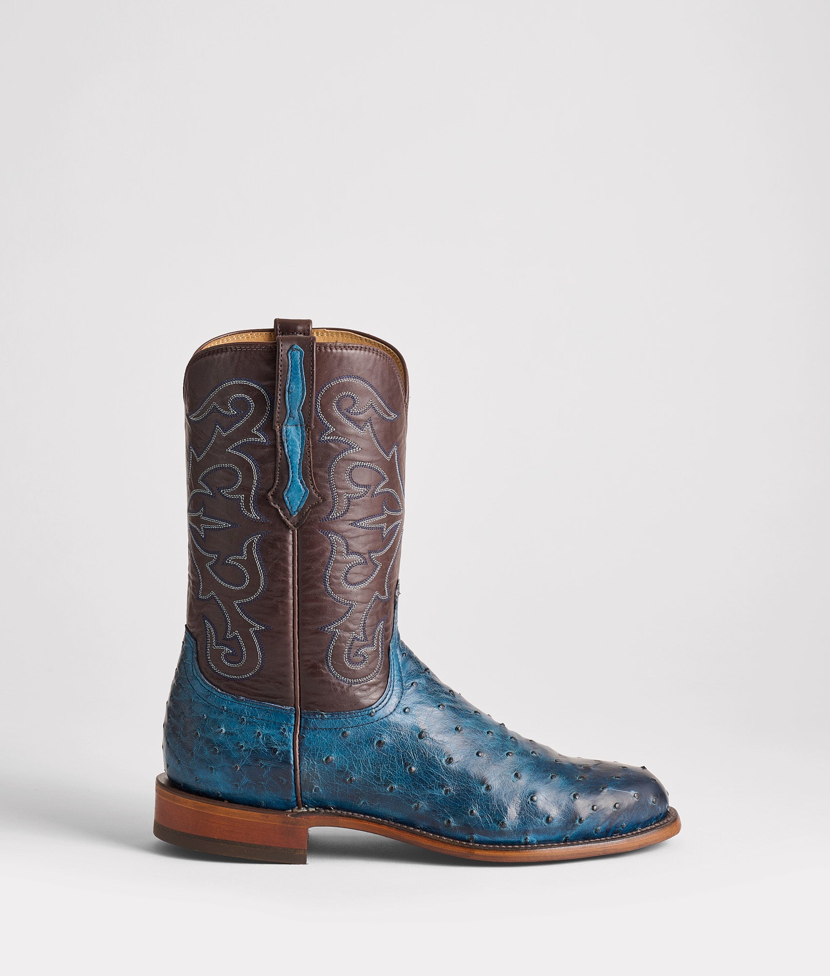 Hudson :: Navy + Chocolate