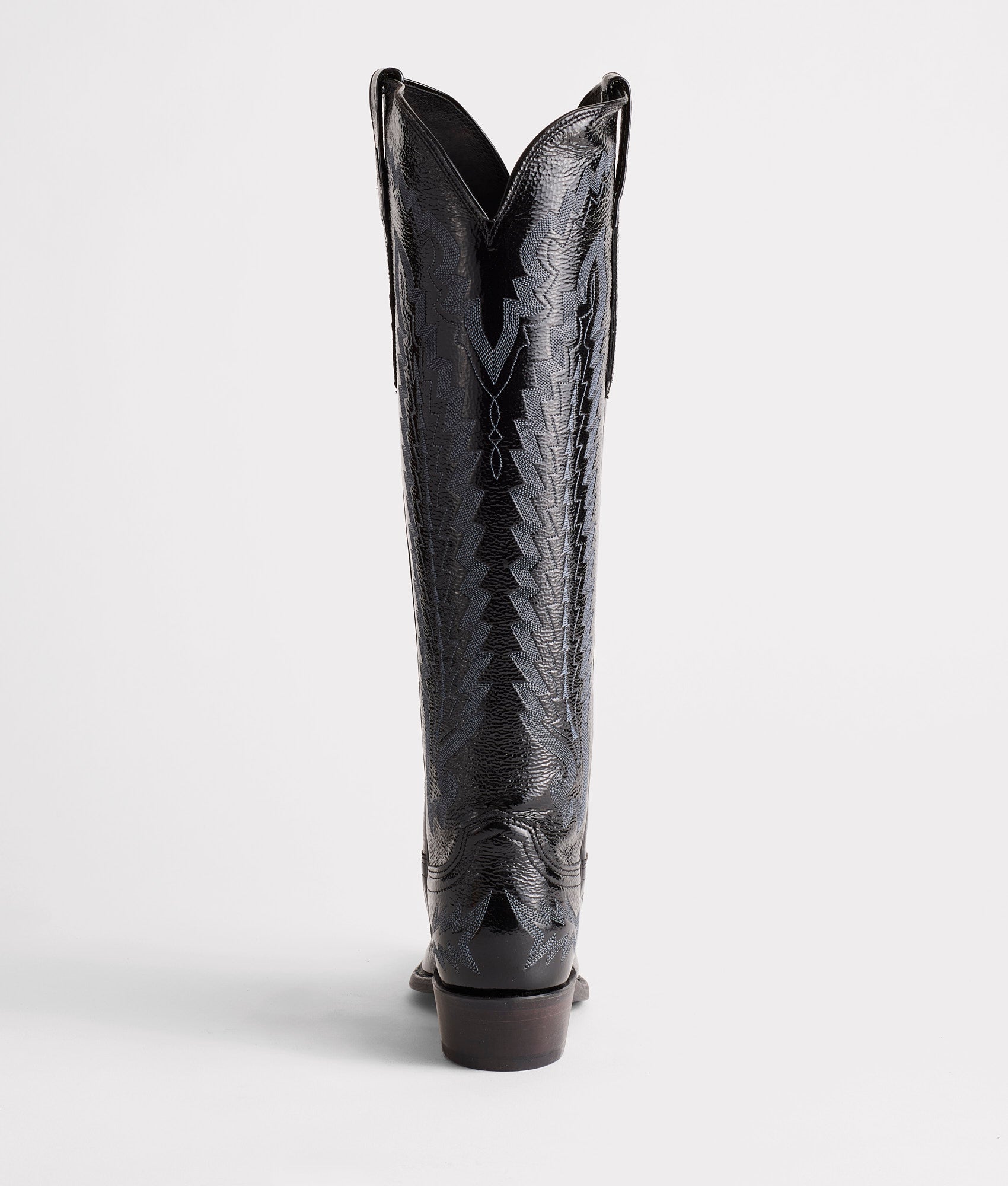 Priscilla :: Crinkle Patent Black - Image 9
