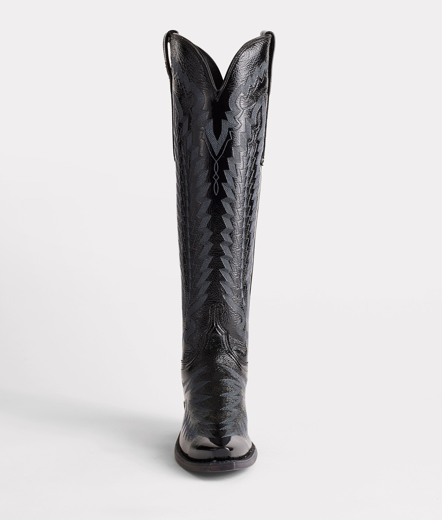 Priscilla :: Crinkle Patent Black - Image 8