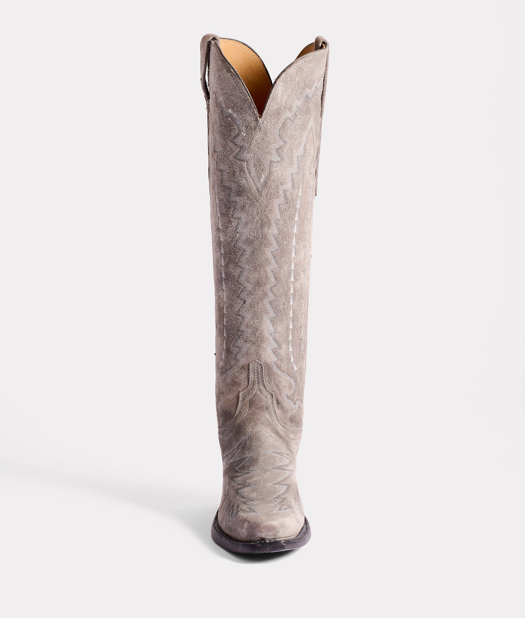 Priscilla Suede :: Steel Grey - Image 4