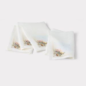 Desert Blooms Napkins - Set of 4 :: Green