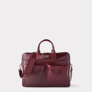 Cosimo Briefcase :: Burgundy