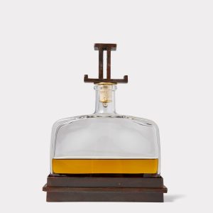 Mirrored L Decanter :: Iron