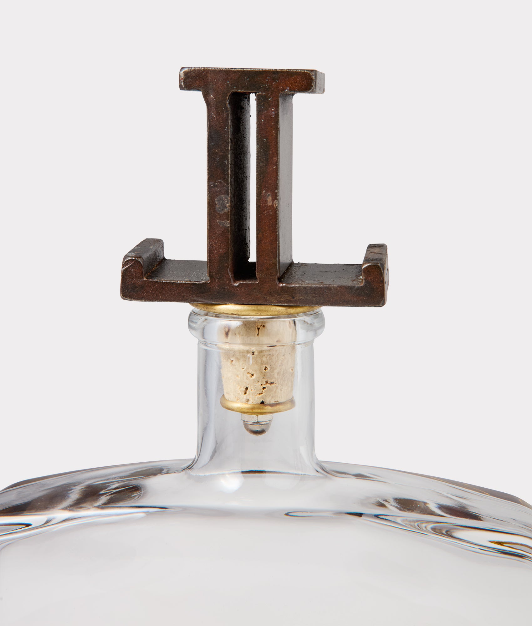 Mirrored L Decanter :: Iron - Image 3