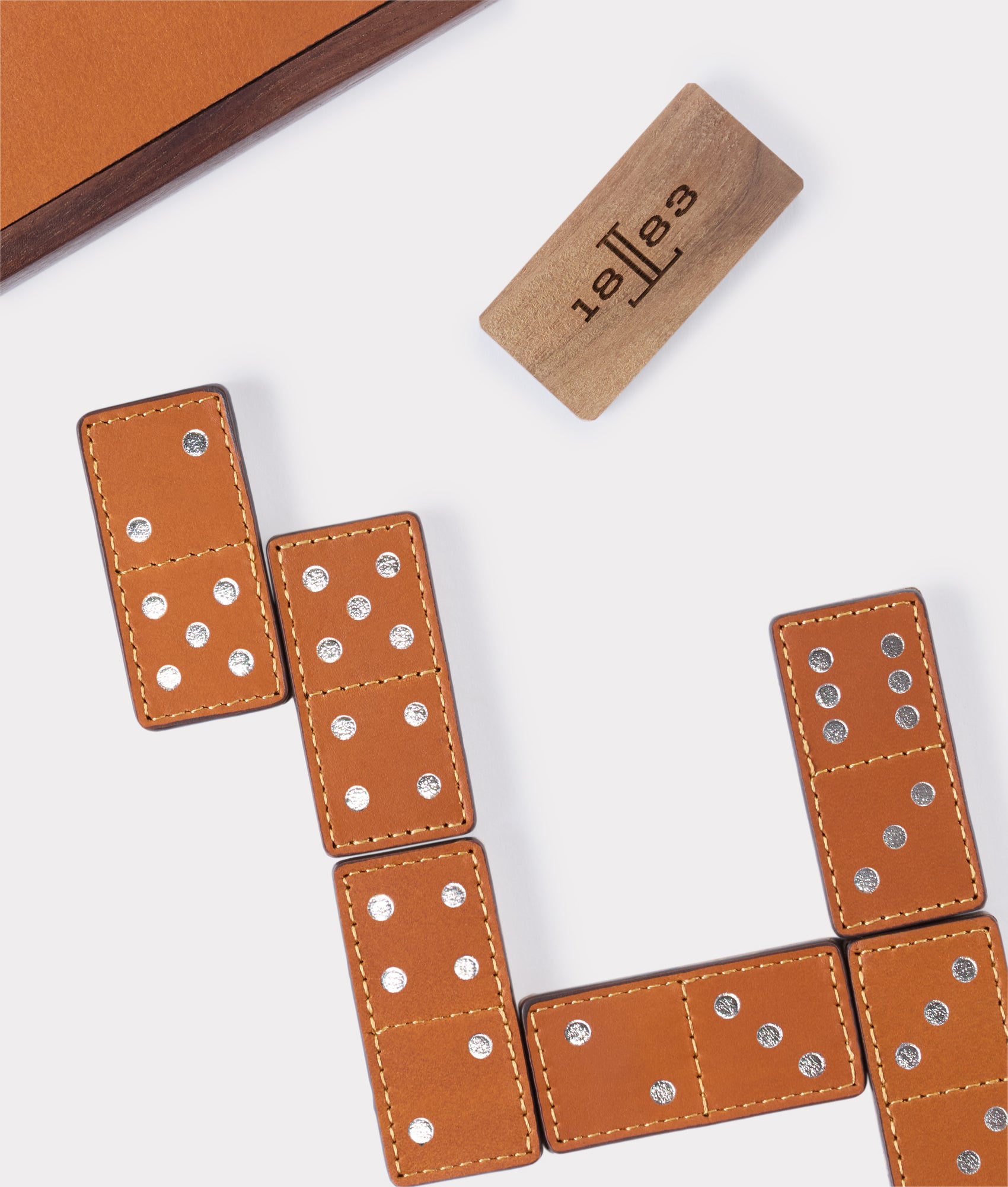 Frontier Domino Set :: Brown - Image 6