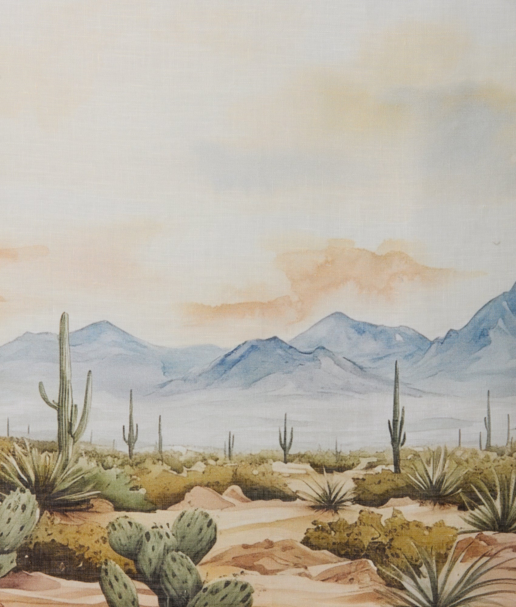 Sonoran Silhouettes Tablecloth - Small :: Green - Image 4