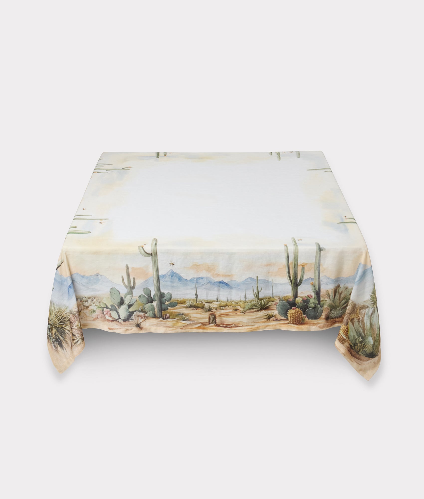 Sonoran Silhouettes Tablecloth - Small :: Green - Image 6